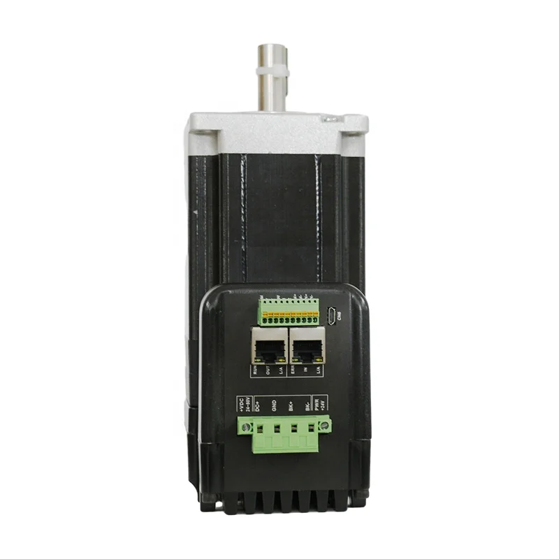 iHSV86-30-66-72-EC Уникальный дизайн 86 интегрированный серводвигатель и драйвер ethercat с