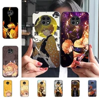 demon slayer agatsuma zenitsu phone case for samsung s20 lite s21 s10 s9 plus for redmi note8 9pro for huawei y6 cover
