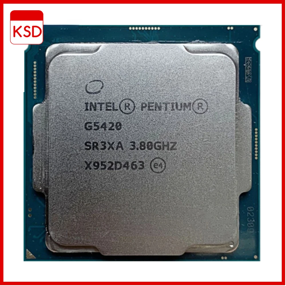 

Intel Pentium G5420 3.8 GHz Dual-Core Quad-Thread CPU Processor 4M 54W 58W LGA 1151