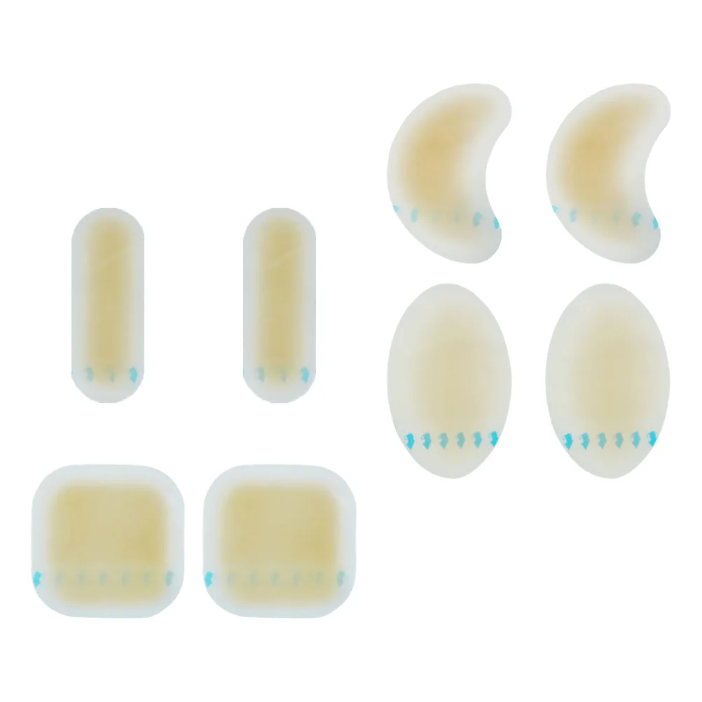 

8Pcs Heel Patches Invisible Heel Grips Rear Heel Stickers for Adults Male Female