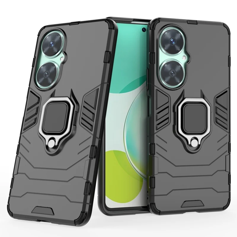 

For Huawei Nova 11i Case Nova 11i Cover Armor Finger Ring Hard PC Shockproof Phone Bumper Nova 11i