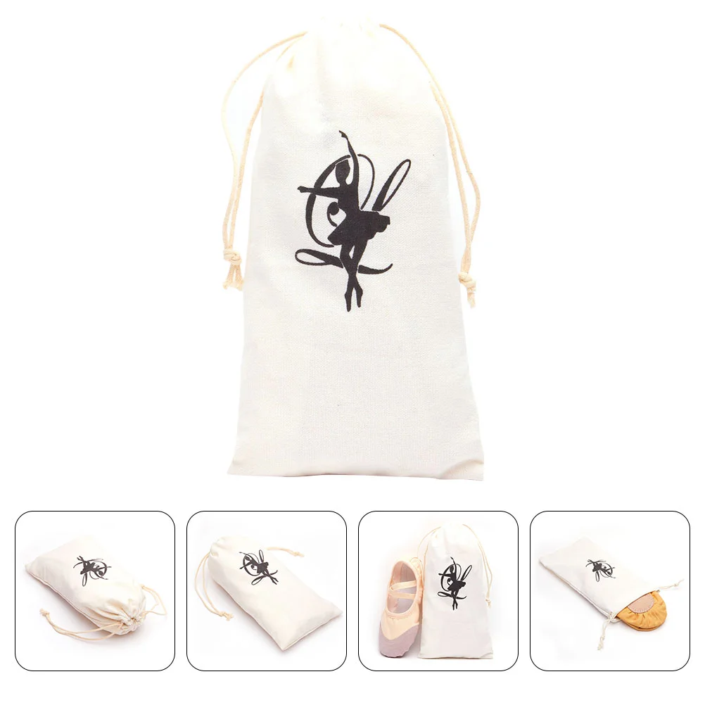 

Drawstring Ballet Shoes Bag Satin Dance Slippers Bags Shoes Storage Pouch Organizer For Girls Women