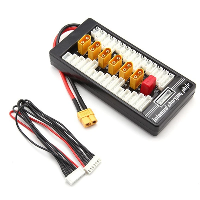 

Параллельная зарядная плата XT60, параллельная зарядная плата для зарядного устройства аккумулятора RC (1 шт.)