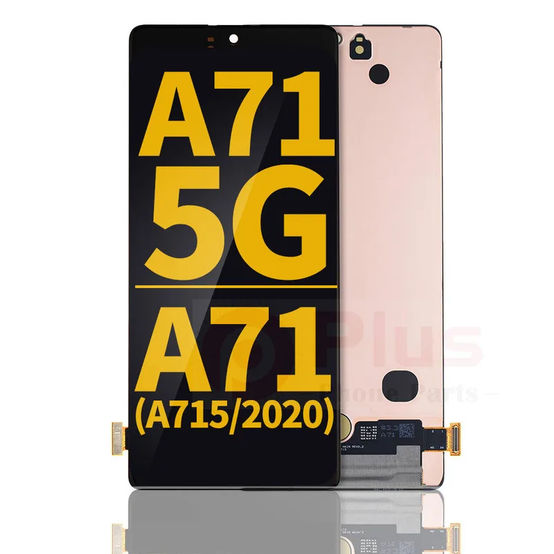 

AMOLED Display Assembly Without Frame Replacement For Samsung Galaxy A71 5G/A71 5G UW (A716/2020) (Refurbished) (Black)