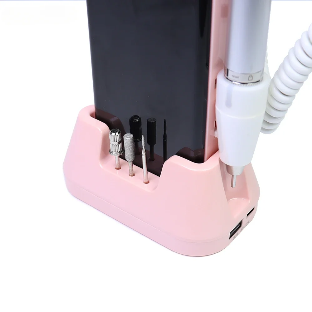 Профессиональная Портативная Беспроводная Машинка для маникюра 40000 об./мин.