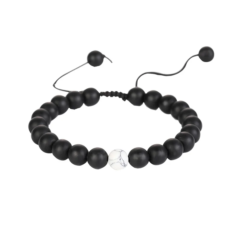 

Adjustable Natural Stone Beads Bracelets For Women Men Multicolor Quartzs Agates Garnet Hematite Bracelet Handmade Jewelry