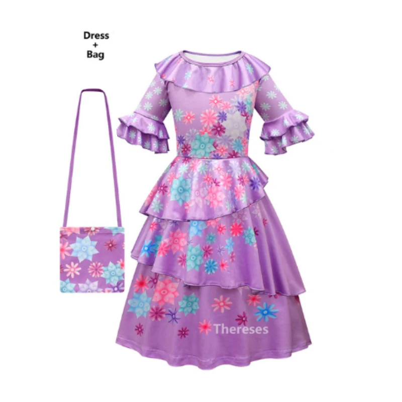 

Children's Dress Magic Full House New Princess Dresses 2-7 Year Old Baby Halloween Christmas Party Fashion Quality Girls Clothes