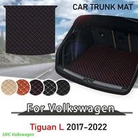 for volkswagen tiguan l 2017 2018 2019 2020 2021 2022 car trunk mats trunk floor mat cargo liner boot pad accessories