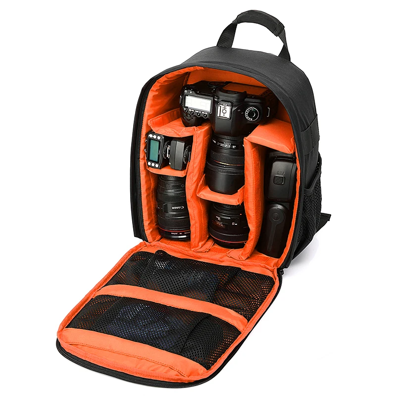 

Camera Bag Digital Dslr Bag Waterproof Shockproof Breathable Camera Backpack for Nikon Small Video Photo Bag Backpack