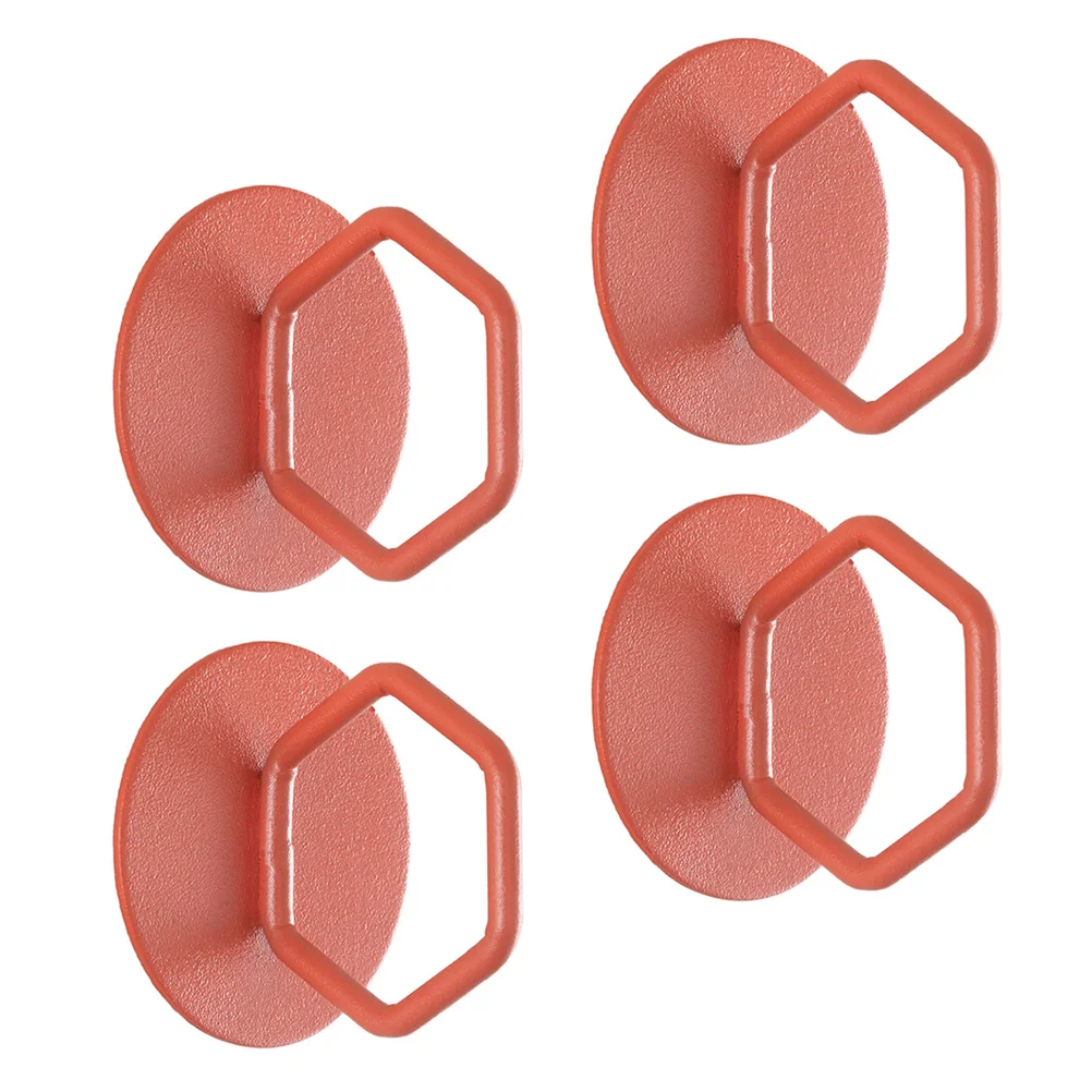 

Handle Ring Knobs Type Handles Furniture Door Knob Drawer Sticky Household Dresser Wall Cabinet Round Adhesive Bedroom Cupboard