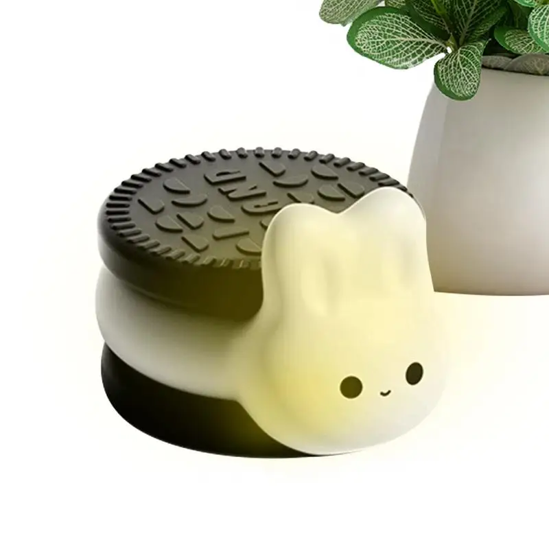 

Nursery Nightlight Non-Glare Rabbit Pat Lamp Energy Saving Night Light Novelty Lighting For Nursery Living Room Bedroom Children