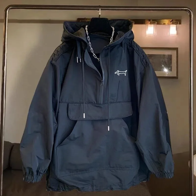 Роскошный деловой Свободный Топ с капюшоном Мужская одежда для гольфа 2024