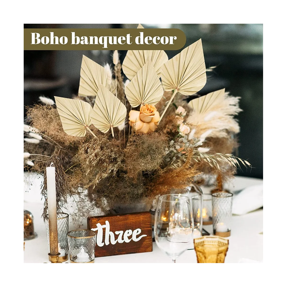 20 шт. высушенные листья в стиле бохо