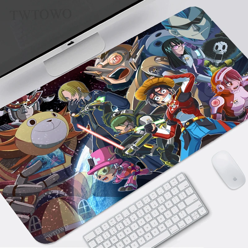 

Anime One Piece Mouse Pad Gamer XL Home Large Custom HD Mousepad XXL Mouse Mat Soft Carpet Natural Rubber Computer Mice Pad