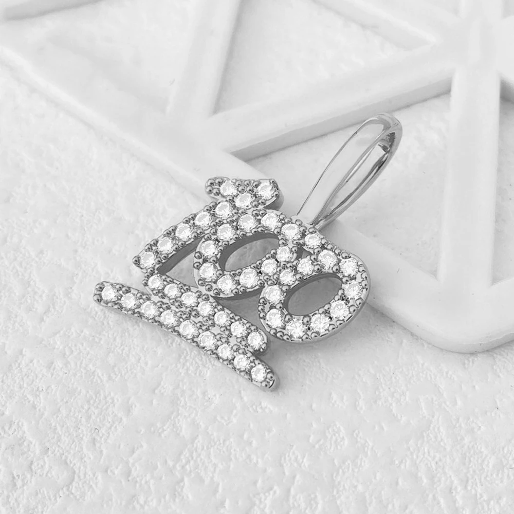 Ожерелья с подвеской из муассанита для мужчин ожерелье настоящими бриллиантами