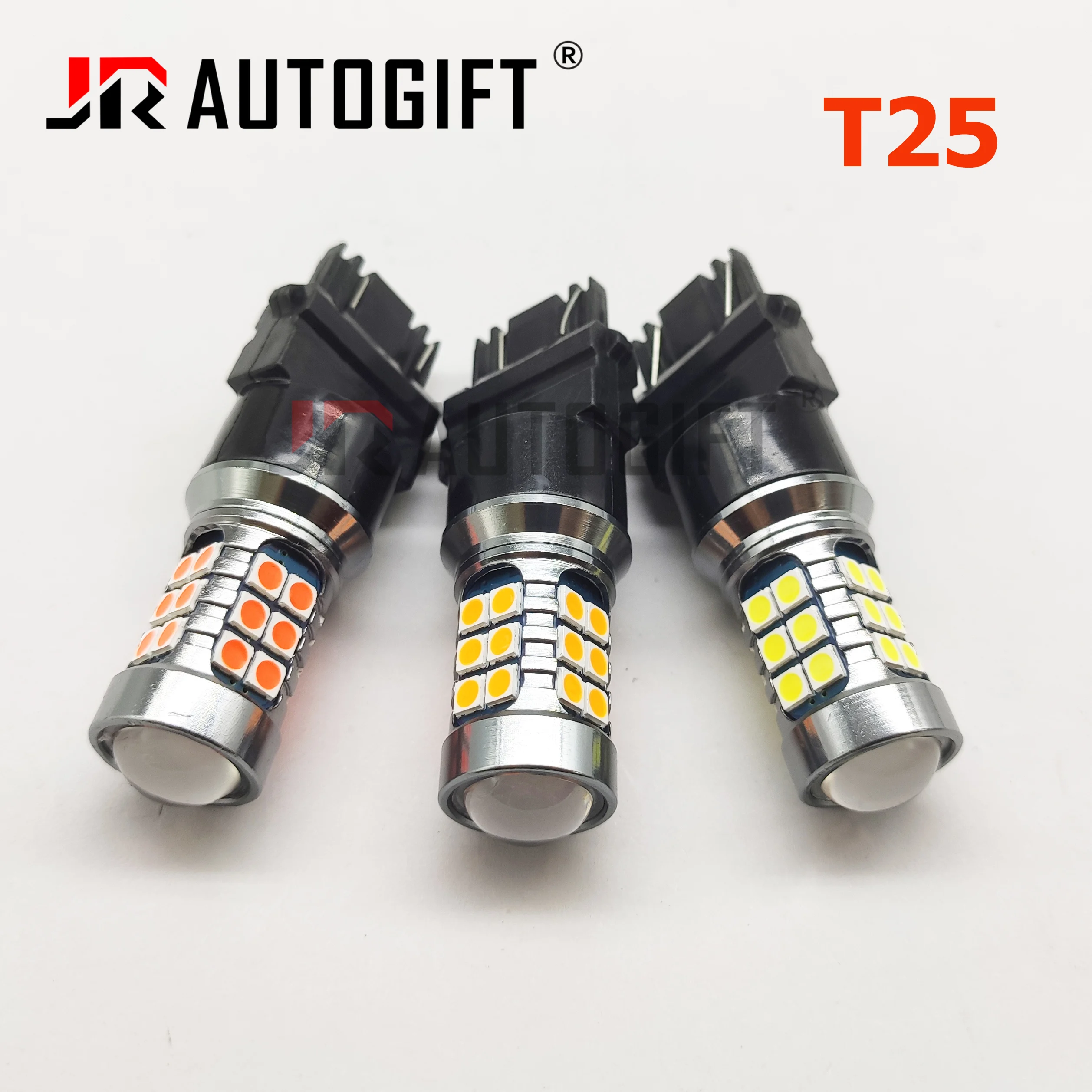 Стробоскопическая вспышка 50X S25 P21W 1156 BA15S 1157 BAY15D 3030 27SMD P21/5W светодиодный 10W