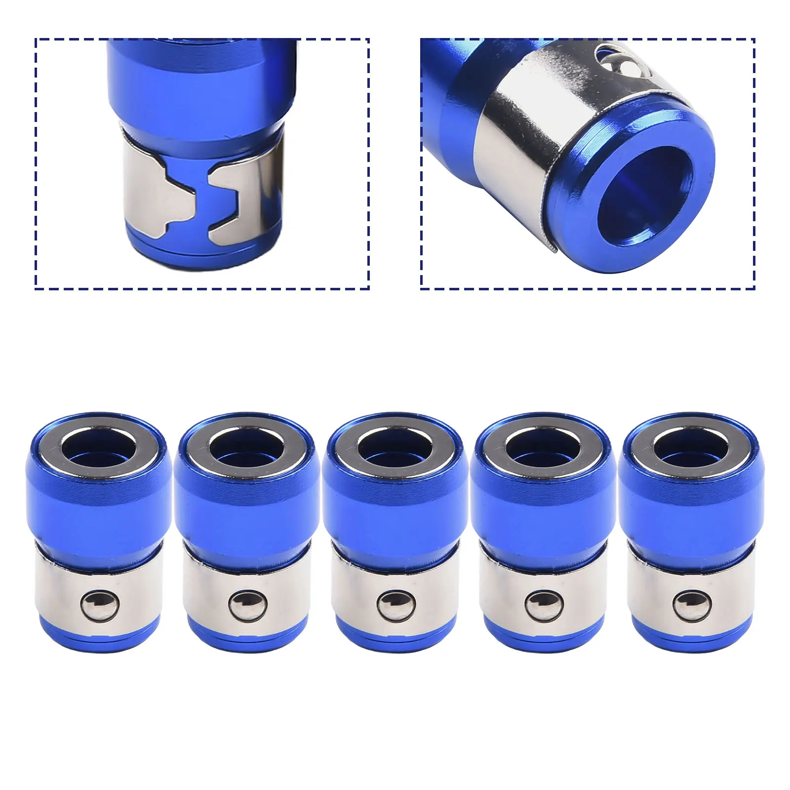 5 шт./компл. отвертка из сплава магнитное кольцо металлическая намагничиватель