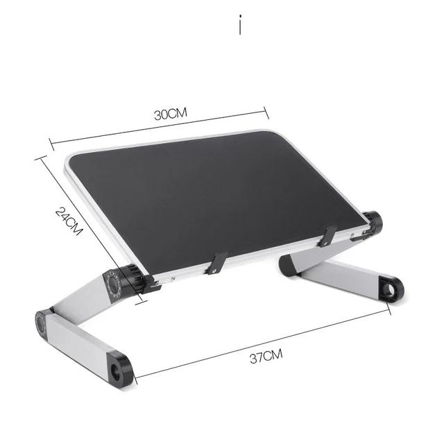 Folding Laptop Stand Desk Aluminum Alloy Liftable Desktop Computer Stand Tray Notebook For Home Household PC Foldable Desk Table 6