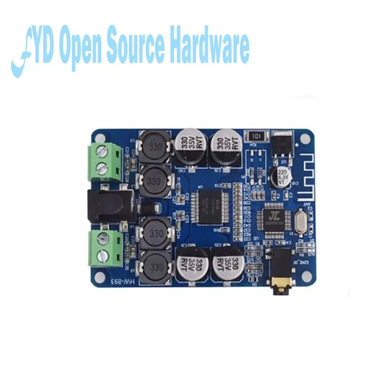 

New TDA7492P Bluetooth Digital Power Amplifier Board Dual Channel 2*25W High Power Bluetooth Power Amplifier AUX Interface
