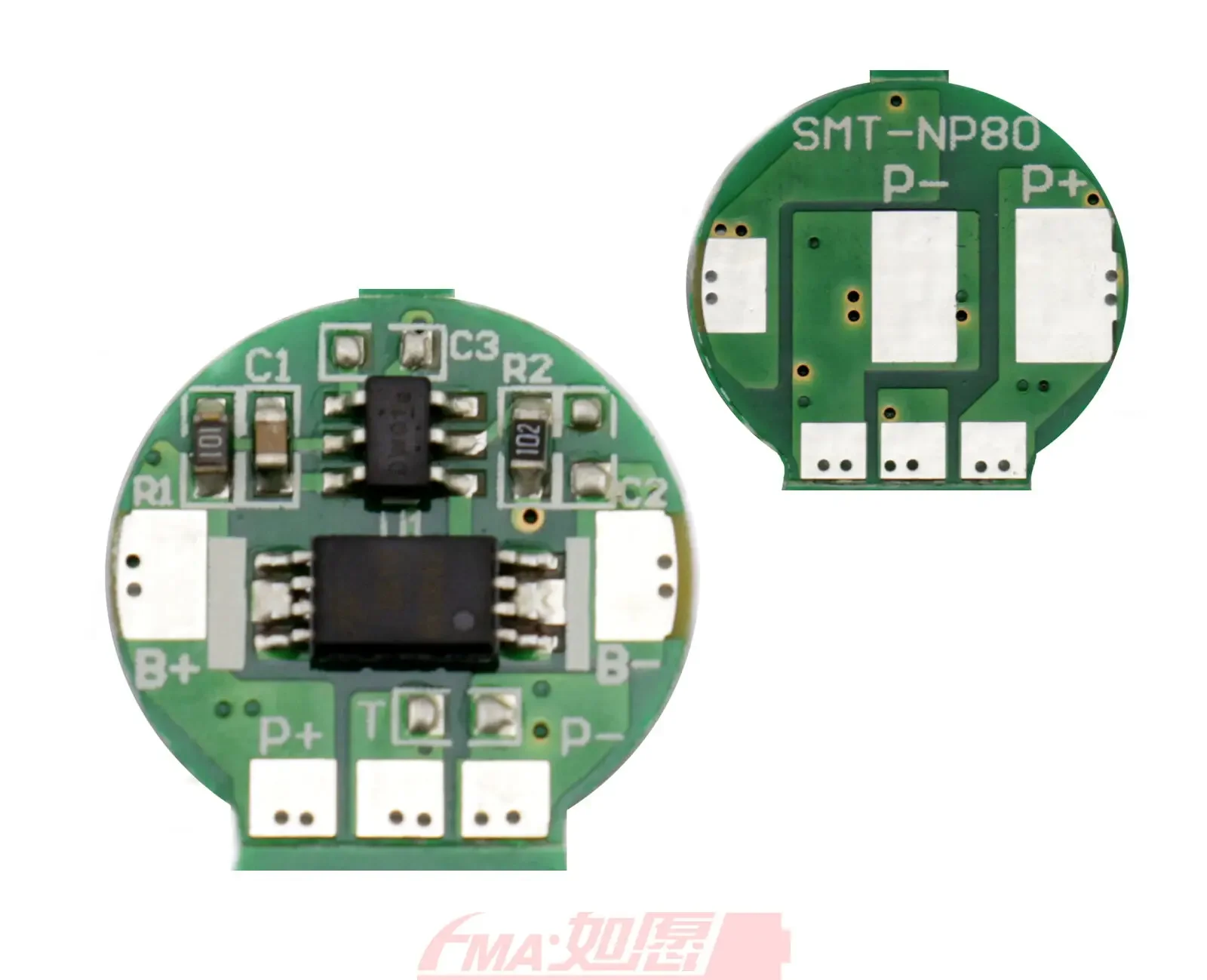 12 шт. модуль цепи защиты PCM для 18650 17670 16340 литий-ионный аккумулятор SM107