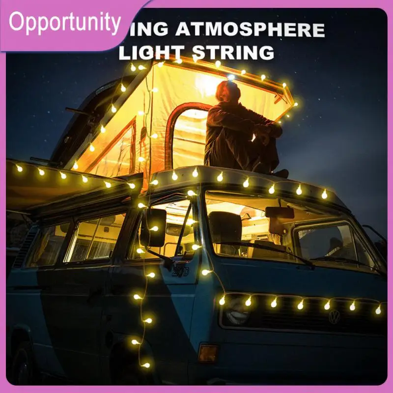 

Camping Solar Fairy Light Led Crystal Party Decor Solar Light Outdoor Waterproof Globe Lights Wholesale Hot Solar String Lights