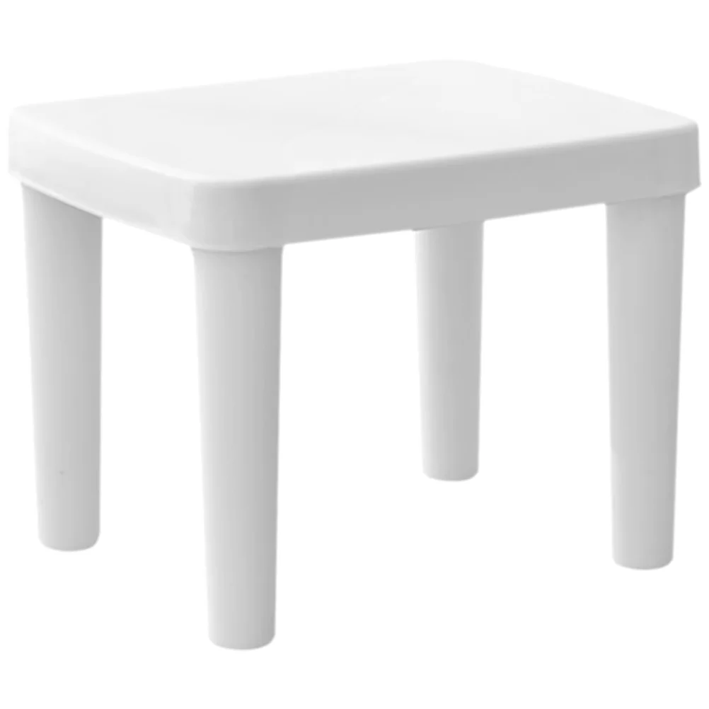

Plastic Stools Japanese Style Kindergarten One Step Children Anti-skid Japanese-style Garden Footstool Bathroom White