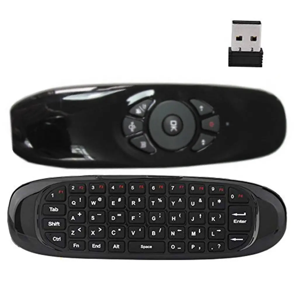 Mini Air Mouse C120 Fly беспроводная клавиатура airmouse для Android TV Box/PC/TV Smart Portable |