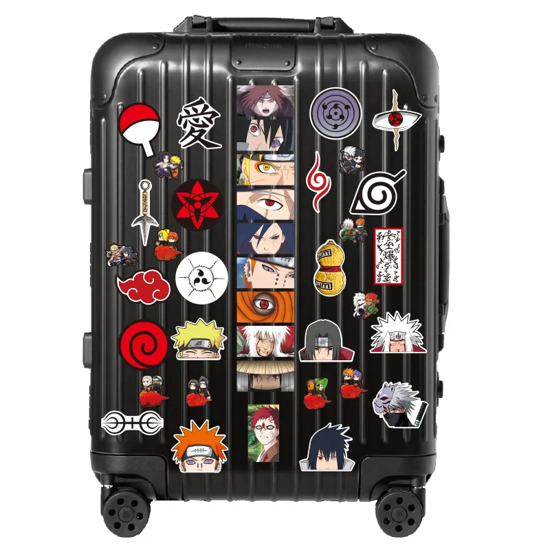 40pcs Anime Naruto Stickers for Laptop Car Bike Waterproof Cartoon Figures Decals Graffiti Stickers Aesthetic Children Toys Gift images - 6