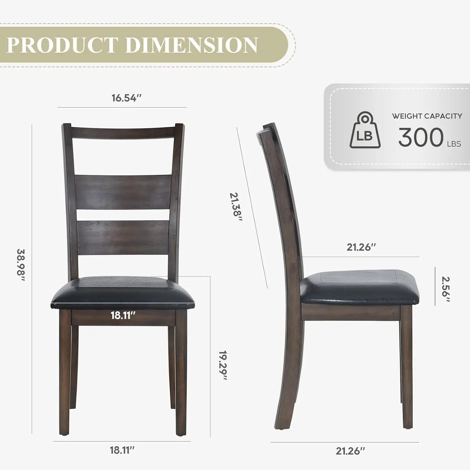 Набор мягких обеденных стульев COLAMY из 6 предметов стул для столовой кухни с