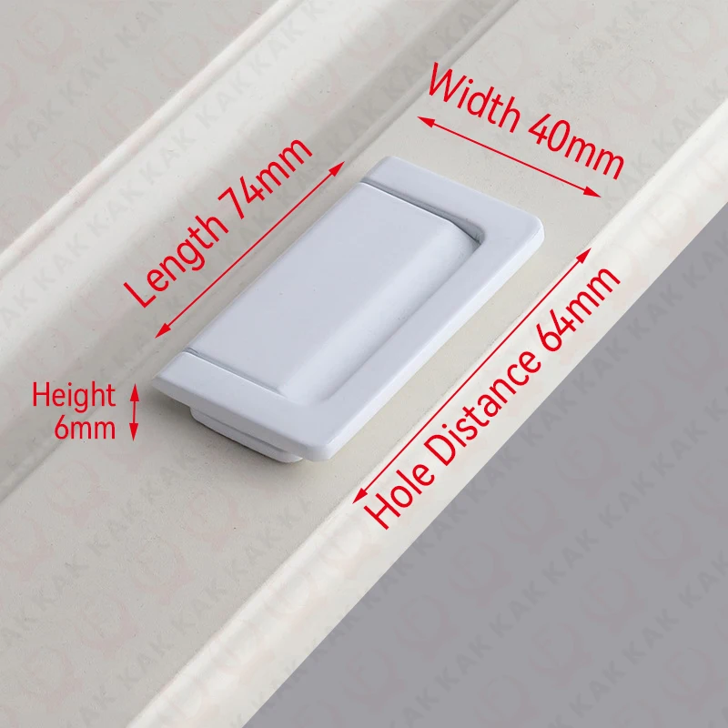 Белые скрытые ручки для шкафа, ручки для ящиков, длинные скрытые ручки, алюминиевый сплав, кухонный шкаф, мебельная фурнитура, ручка для шкафа