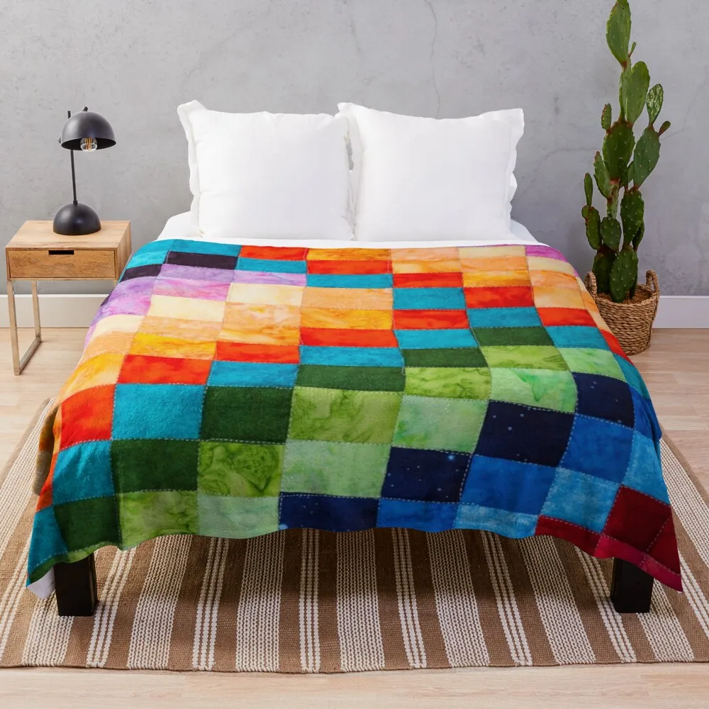 

Стеганое одеяло с узором, плед для дивана, хлопковое покрывало для дивана