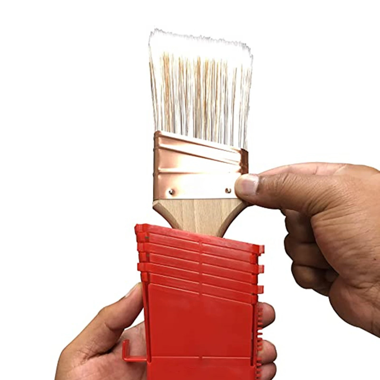 

New Multi-function 6-in-1 Paint Edger Paint Edge Brush Coating Stroke Inner Negative Corner Trimming Brush Protection Art Tool