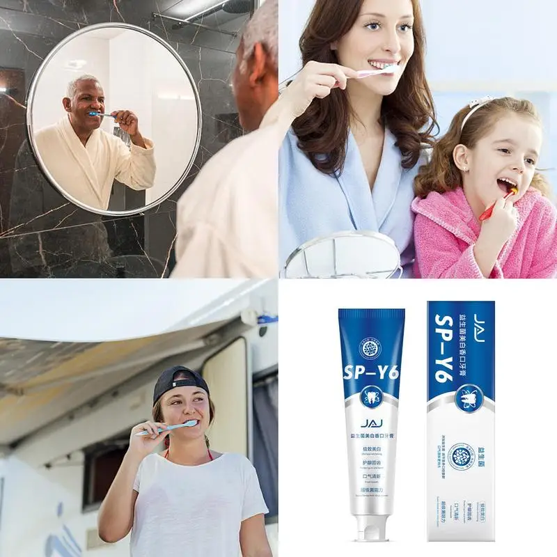 

Probiotic Toothpaste Deep Cleaning Whitening Teeth Gel Color Corrector Paste Fresh Breath Remove Stains Oral Hygiene Products