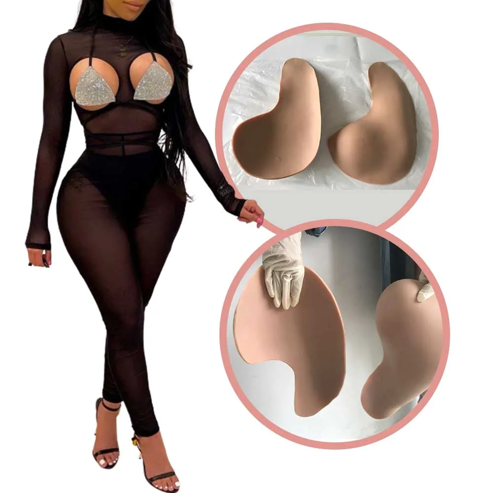 

Woman Realistic Pants Butt Padded Sexy Beauty Heighten Buttock Lifter Crossdresser Silicone Hip Pads Enhancer Man