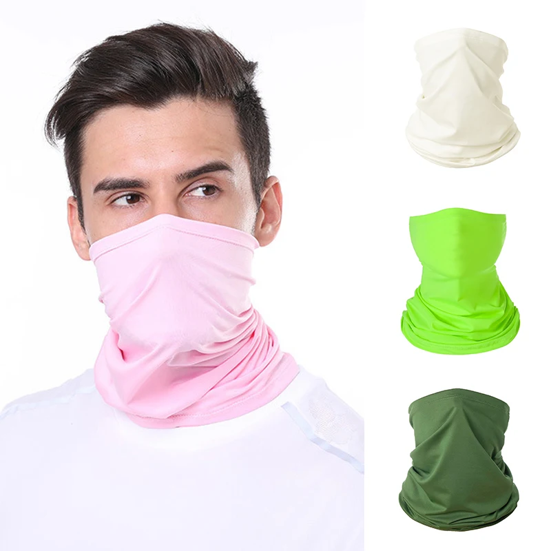 

Unisex Man Women Yoga Head Face Neck Gaiter Tube Beanie Scarf Bandana Reusable Sports Outdoor Dustproof Multifunctional