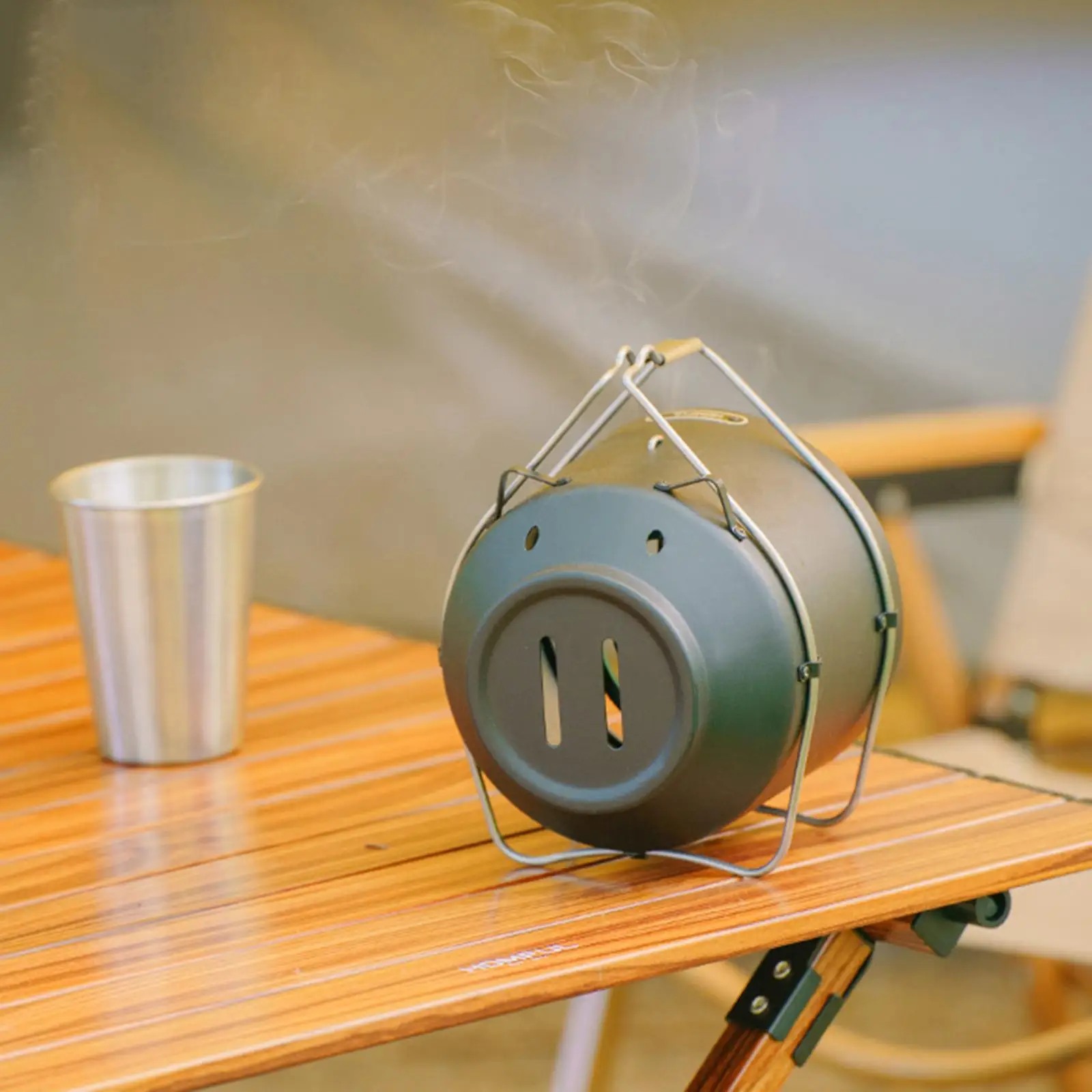 

Изысканный держатель для спирали нахлыстом, инструмент для кемпинга, настольное украшение, железный аромат для кемпинга, спальни, сада, акт...