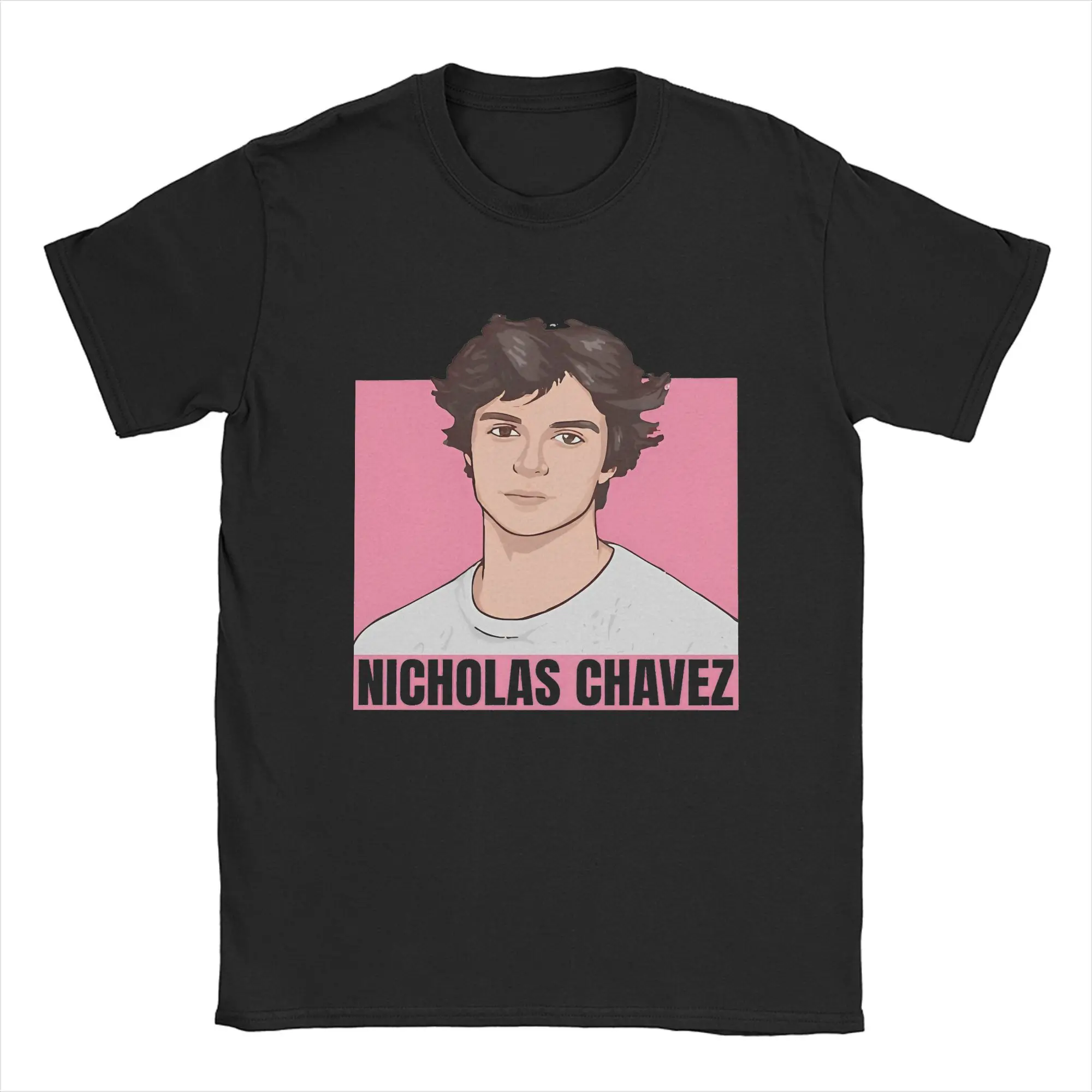 Men's Nicholas Chavez T Shirt Pure Cotton Clothing Novelty Short Sleeve Round Neck Tee 6XL T-Shirts