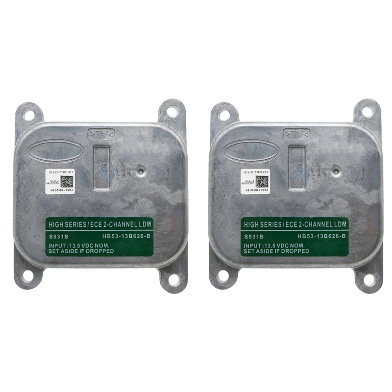 2X HB5313B626B ксеноновый балластный блок для фар модуль контроллера Ford Explorer 16-19