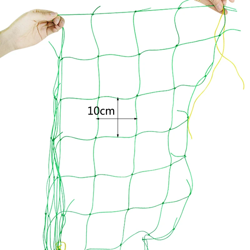 

1P Nylon Netting Loofah Morning Glory Flower Vine Plants Climbing Net Cucumber Vine Grow Trellis Holder Garden Decor Supplies