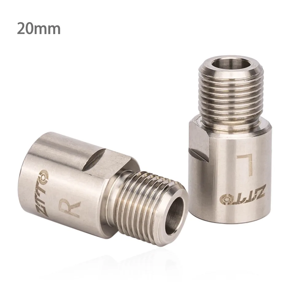 16/20mm Bike Pedal Extension Shaft Chrome Molybdenum Steel Less Labor-intensive Extender Accessories Bicycle Supplies