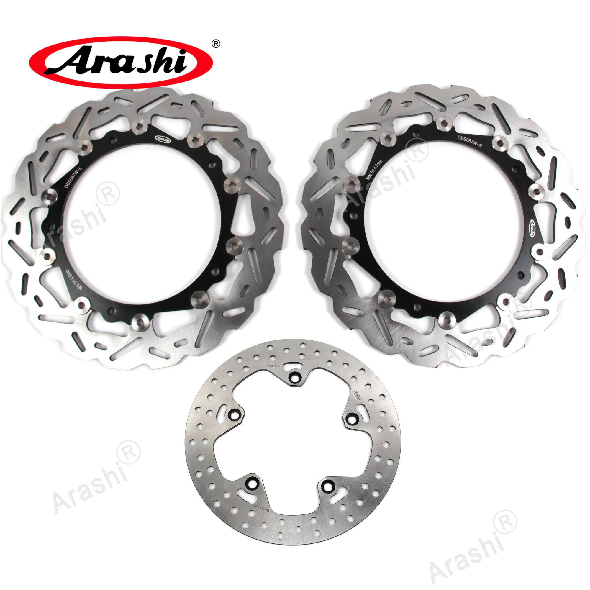 

Arashi 320 / 276mm For BMW R 1200 RT 2014-2018 CNC Full Floating Front Rear Brake Rotor Disc R1200RT 2014 2015 2016 2017 2018