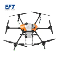2022 popular uav with waterproof spreader underwater frame eft electronic technology drone agriculture sprayer drones