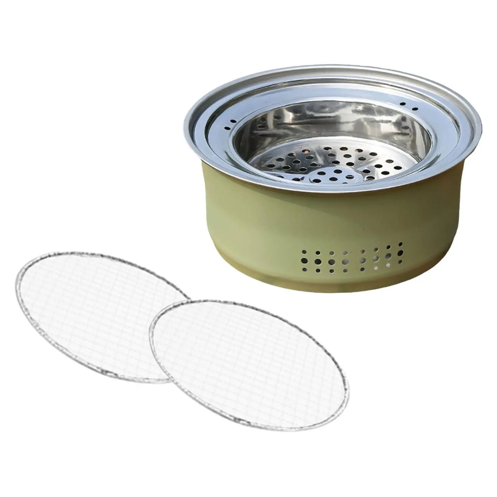 Гриль-барбекю чайный огонь дровяной лагерь гриль-барбекю для домашней кухни