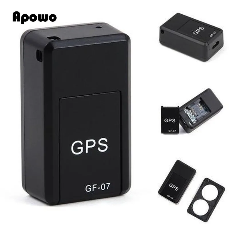 

GF07 GSM GPRS мини автомобильный Магнитный GPS-трекер с функцией отслеживания в режиме реального времени с поддержкой TF-карты