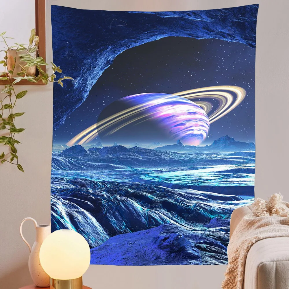 Тканевая подвеска настенная Звезда Картина Декор для гостиной Коттеджный стиль Украшения Тканевые изделия для вашей спальни.