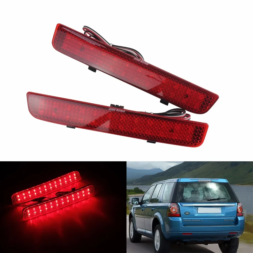 ANGRONG 2x задний бампер отражатель фонарь для Range Rover L322 2003-2012 и Land Freelander 2 LR2 2008-2013