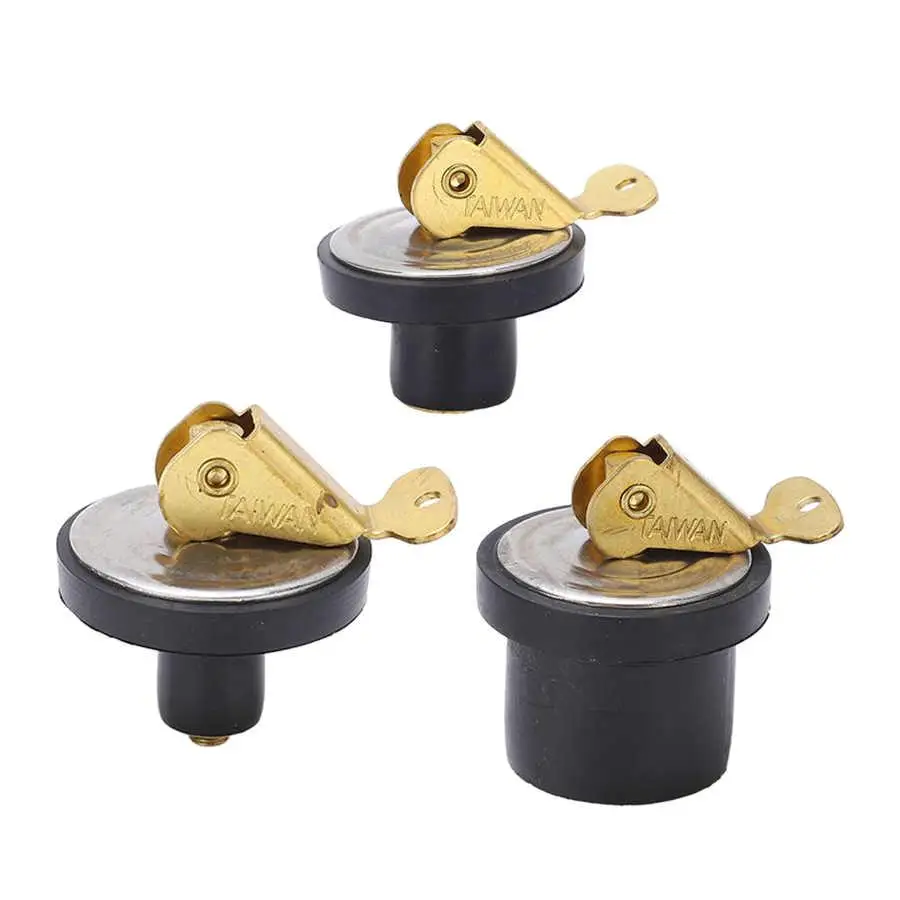 Компрессионная сливная пробка для лодки 19 мм латунный винт с резиновым