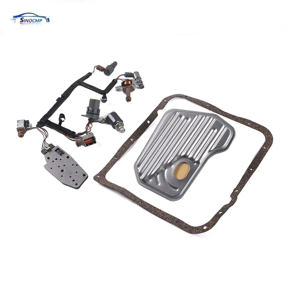 Фото Комплект соленоидов трансмиссии 4L60E 4L65E с жгут для GM Buick Cadillac Growth Camaro 1993-2005 годов, блейзер с каретой Special Envoy №1