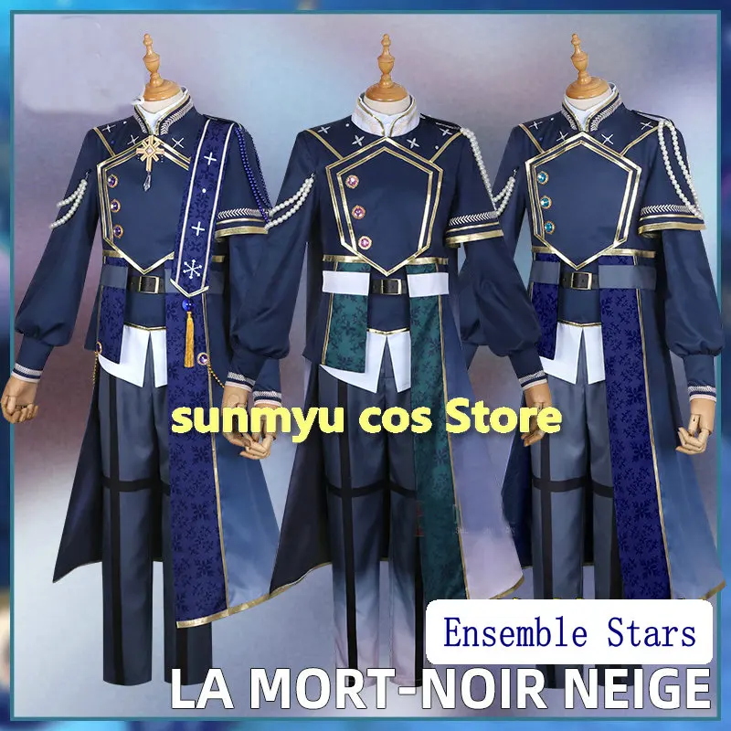 

Ensemble Stars La Mort Noir Neige Uniform Cosplay Costume SAKUMA REI Sakuma Ritsu Oukawa Kohaku Ayase Mayoi Ran Nagisa Cosplay