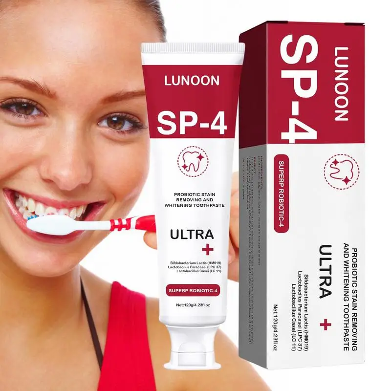 

Probiotic Toothpaste Freshing Breath Organic Tooth Paste Eliminating Bad Breath Whiten Toothpaste For Sensitive Teeth Cavity